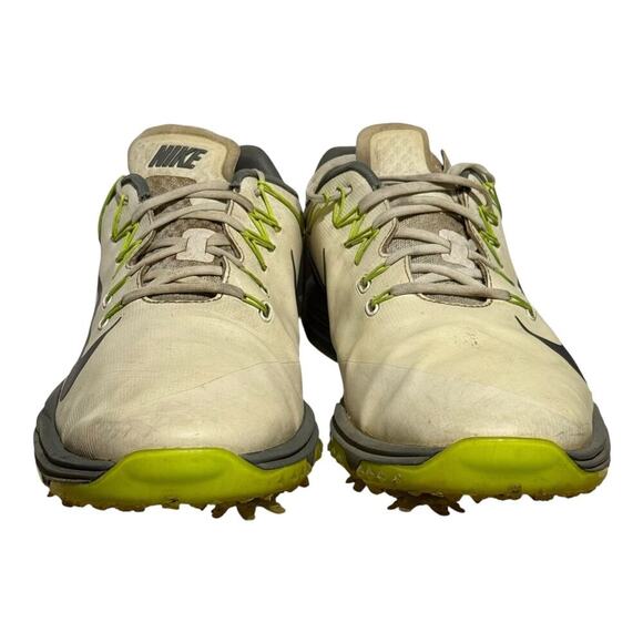 Nike Lunar Control 4 Golf Shoes Men's Size 11 Lunarlon Fliwire Volt Gray Cleats - Picture 2 of 8